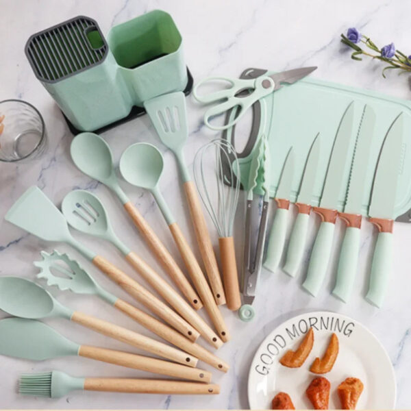 Juego de Utensilios de Cocina de 19 Piezas – Completo y Funcional - Image 5