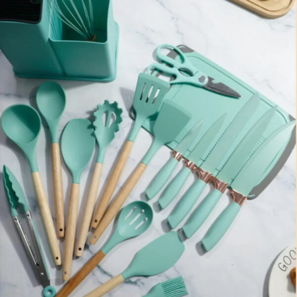 Juego de Utensilios de Cocina de 19 Piezas – Completo y Funcional - Image 8