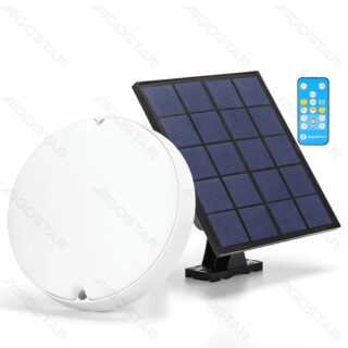 Lámpara de Techo Solar LED 50W – Resistente a la Humedad, Eficiente y Versátil para Exteriores