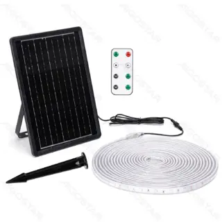 Tira LED Solar para Piscina Aigostar – Iluminación Decorativa y Funcional para Exteriores