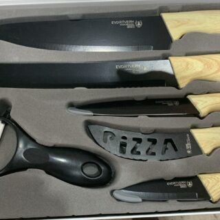 🔪 Juego de Cuchillos de Cocina 6 Piezas – Práctico, Elegante y Multifuncional