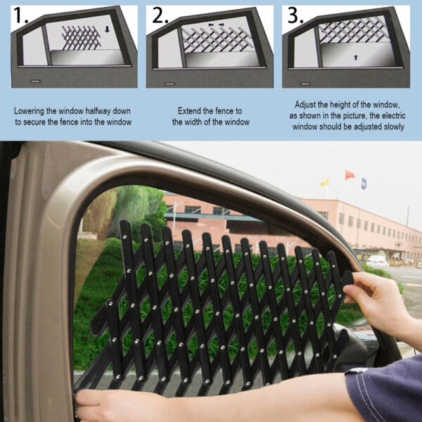 Rejilla de Ventilación para Ventana de Auto | Universal y Segura - Image 3