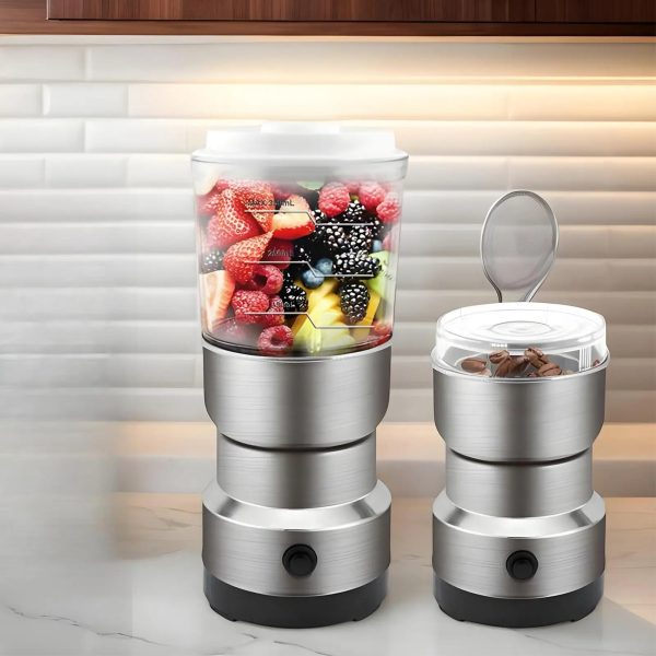 Molino para granos y especias (café, frutos secos, compotas, mermeladas, salsas, etc.) taza extensible.